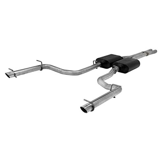 Flowmaster 817508 Cat-back System 409S - Dual Rear Exit - American Thunder - Aggressive Sound