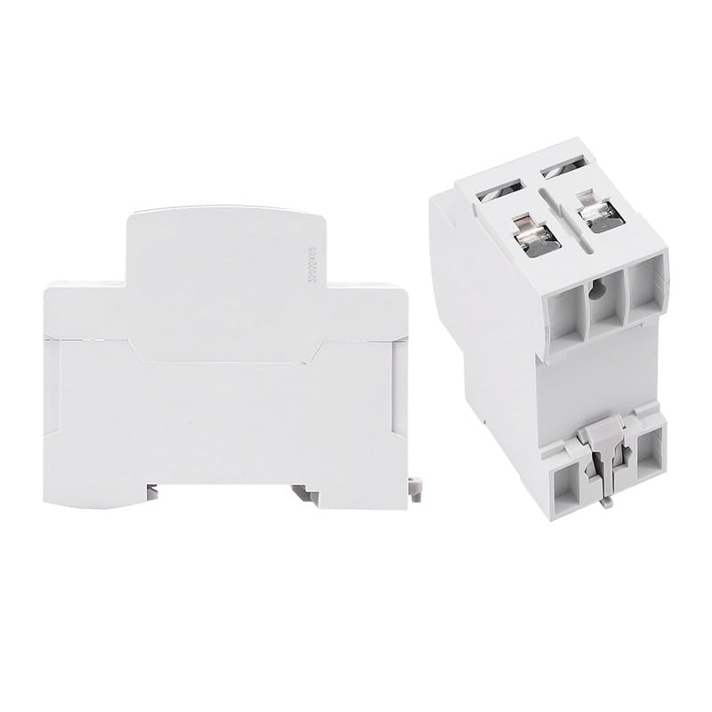 Single Phase Voltage Protector 40A 63A 80A Din Rail 230V Adjustable Voltage Protector Relay with Current Protection 1Pcs(GPS8-02-Upper Wiring,40A)
