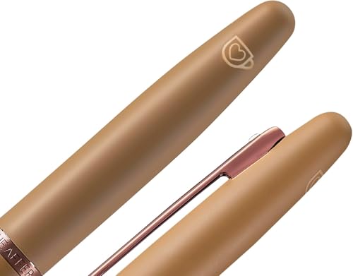 Sheaffer VFM 9428 Caneta-tinteiro marrom fosco edição café com acabamentos de assinatura PVD marrom