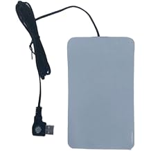 USB Heating Pad Practical Heating Mat Electric Heating Film Heater Pad Silicone Heating Mat with 3 Heat Levels