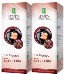 Image of adven Naturals Folli Therapy With Jaborandi For Healthy Hair 100ml Set Of 3