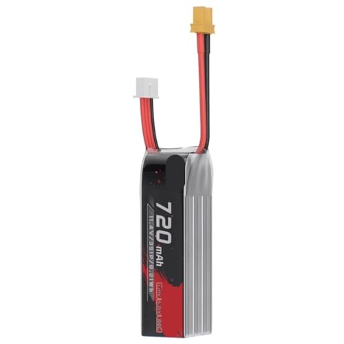 Batterie 3S 720mAh 100C FPV pour quadrirotor radiocommandé