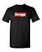 Supreme Savage Box Logo T Shirt - 21 Savage (M, Black)