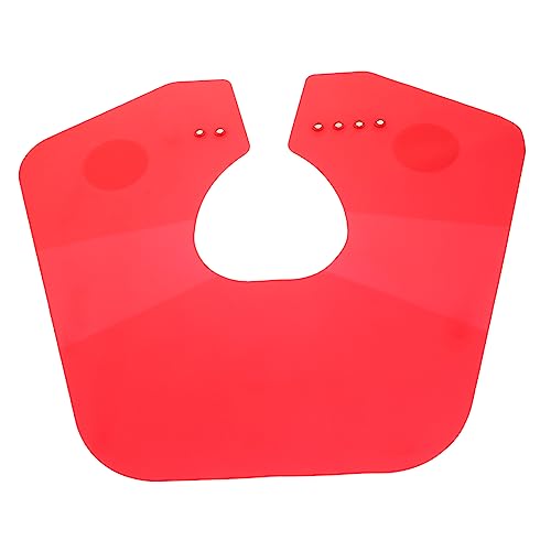 Veemoon Scialle Da Barbiere in Silicone Per Taglio e Tintura Chioma, Collare Protettivo Per Collo, Mantello Antipolvere Per Salone Parrucchiere, Mantello Riutilizzabile Per Protezione Vestiti