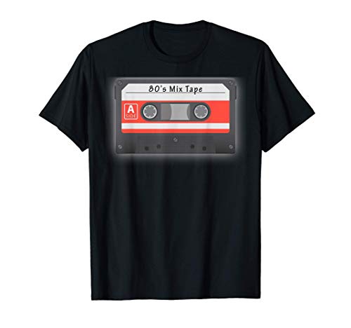 80er Jahre Mixtape Retro Kassettenband Throwback 80er Jahre T-Shirt