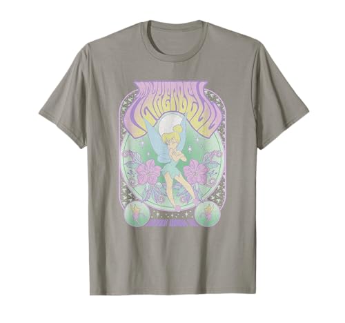 T-shirt Disney Peter Pan souvenir d'enfance et style rétro fée Clochette