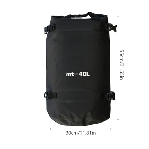 Evita el Agua en tu Equipaje con el Bolso Impermeable 40 litros para Moto 5