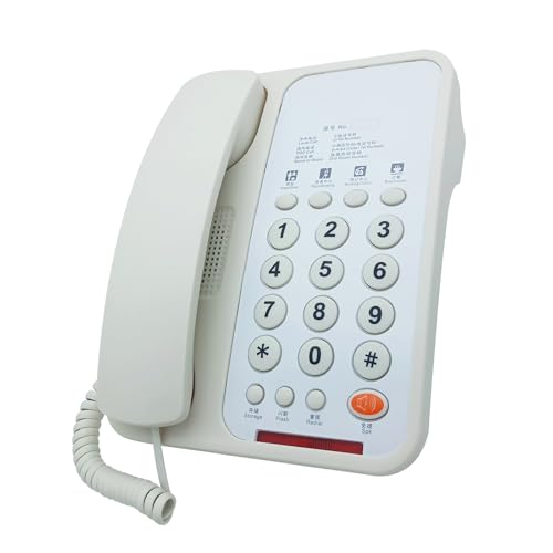 Téléphone fixe pour salle de bain et espaces humides étroits