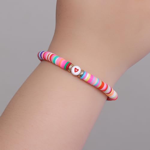 Image of First Day of Preschool Bracelet Back to School Gifts for Kindergarten / Preschool / School Gift Mama and Mini Adjustable Mother Daughter Bracelets as Supplies for Girls to Relieve Study Anxiety