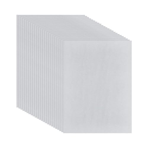 Ekoama 100 hojas de papel de enfriamiento para acolchado y costura, ideal para crear patrones de tela y plantillas, 30 x 21 cm