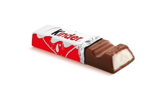 kinder Schokolade – Schokoriegel aus gefüllter Vollmilchschokolade – 1 Packung mit je 8 Einzelriegeln (8 x 12,5 g) 4