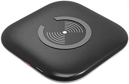 Ziplified Premium Fast Wireless Charging Pad, 10W Qi with USB to USB-C Cable for iPhone 11, XR, XS, XS Max, X, Samsung Galaxy S10e, S10, S9 and All Qi Enabled Devices