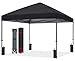 Produktbild ABCCANOPY 3x3M Pavillon wasserdicht Pop-Up Gartenpavillon Festival Sonnenschutz,Central Lock-Serie,schwarz