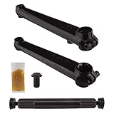 CRANKSET BK-OPS BMX Stomp CROMO 175 3PC 19mmx8T Spindle BK