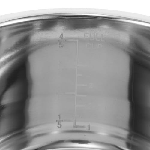 Zerodeko Rice Cooker Inner Pot Replacement, Rice Cooker Stainless Steel Inner Pot, Stainless Steel, by Zerodeko - Image 9