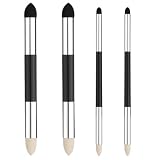 Pastel Blending Tools, 4 Pieces Reusable, Washable Double Tip Pen | 5.79×0.47in Sketching Sponge Blending Tool for Lightening, Highlight, Oil Pastel Drawing, Painting, Sketching