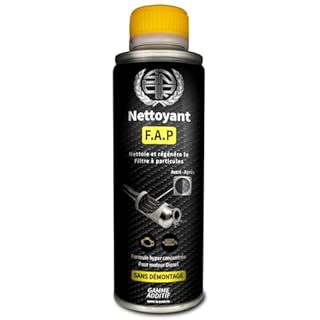 SNQR Nettoyant FAP DPF 375mL Ultra Efficace – sans Démontage – Additif Diesel Haute Performance – Décrasse, Régénère et Protège Le Filtre à Particules – Réduit la Pollution et Évite Le Remplacement