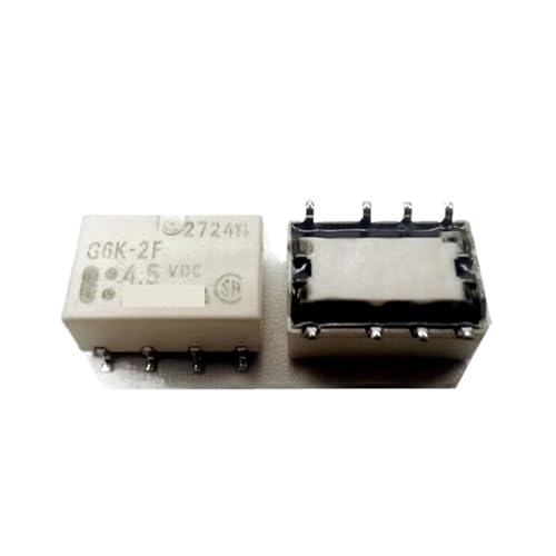 Relais G6K-2F 4.5VDC à faible consommation pour commutation de signal stable