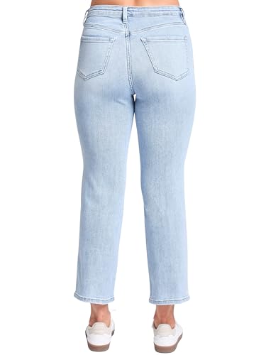 YMI Women's Luxe High Rise Vintage Stretch Straight Leg Jeans, P0271603