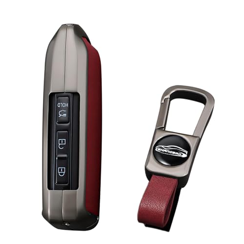 KUNIO Autoschlüssel Hülle Passt für Mazda 3 CX30 CX-30 MX-30 CX5 MX5 CX3 2019-2023 Schlüsselcover Schlüsseletui Schlüsselanhänger Schutz Zubehör 3...