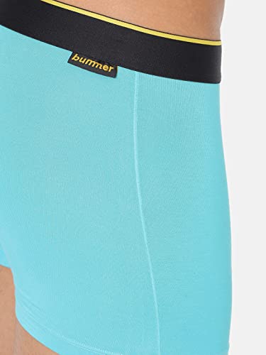 Image of Bummer Men's Modal Trunks (Pack of 1) (TRAQ01L Aquamarine L)