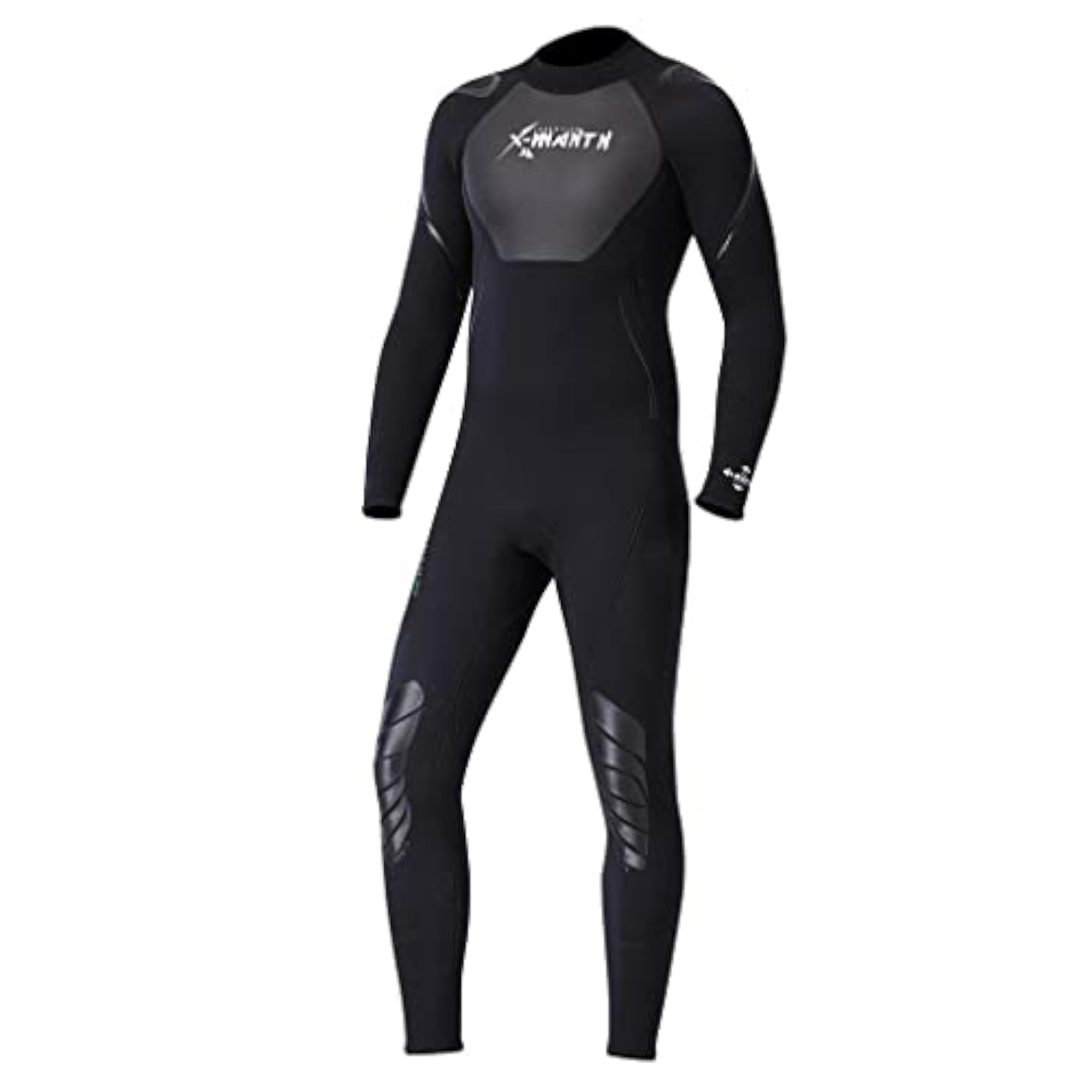 Men 3mm Neoprene One-Piece Wetsuit Long Sleeve Diving Suit
