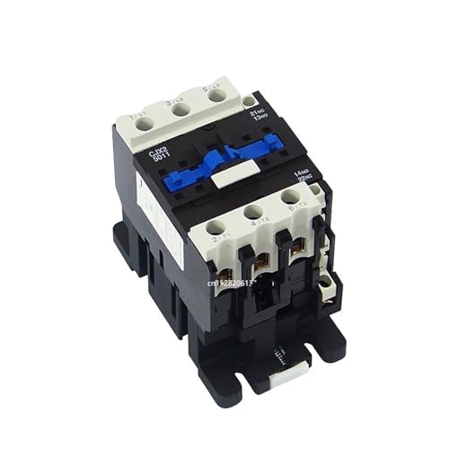 Contacteur 50A LC1D triphasé rail DIN, relais inverseur CJX2-5011 110V alternatif