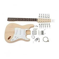 Kit de guitare électrique DIY 12 cordes niveau intermédiaire - Les Beatles, Paul McCartney, John Lennon, RIngo Starr, George Harrison