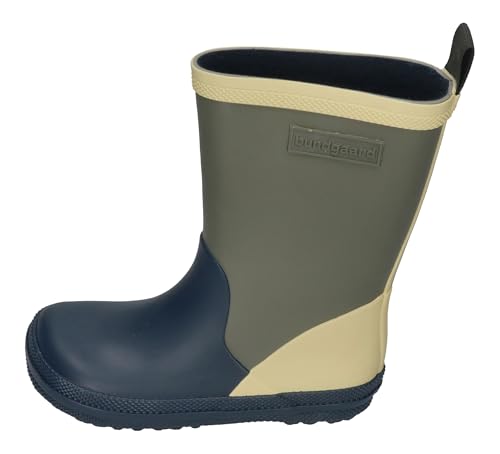 Bundgaard Barfuß Gumistiefel aus Naturgummi Modell Charly High ungefüttert (5485 Navy, EU Schuhgrößensystem, Grundschulkind, Numerisch, M, 31)
