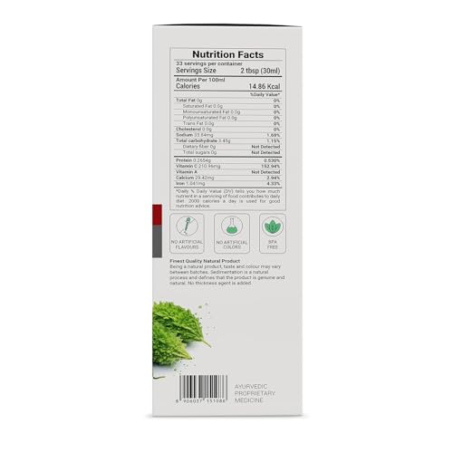 Krishna's Herbal & Ayurveda Diabic Care Juice - 1000 ml (Pack of 2) | Blend of 11 herbs Methi, Amla, Karela, Jamun, Kutki, Guduchi 5 other herbs to manage sugar levels | Health Drink | Made in India