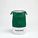 Pantone™ - Cesta Multiuso Rotonda, pieghevole, impermeabile e Salvaspazio. Con manici e coulisse. Per Giocattoli o biancheria - 36x60cm, Verde