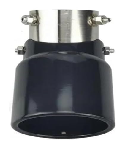 Punta Escape Coche Tubo Ángulo Venta Ajustable Silenciador Acero Inoxidable Garganta 38 A 54 Mm Cubiertas Entrada Embellecedores Tubo Escape Coche