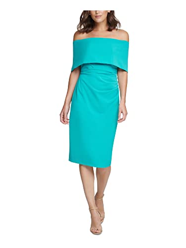 Image of Vince Camuto Women's Off the Shoulder Sheath Dress