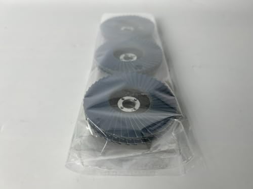 Fächerscheiben 6 Stk Schleifscheiben 75 x 10 mm Körnung 120 Passend für Metall, Stahl & Holz │ Zirkonkorund umantelt │ Fächerscheiben │ Schleifscheiben │ Lamellenscheiben