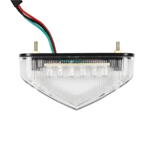 Luces de freno y matricula de 12V con alta visibilidad para moto 7