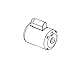 Yellow Jacket 93641 1/2 Hp Motor 115V/60 Hz for Bullet Vacuum Pump (Motor Only)