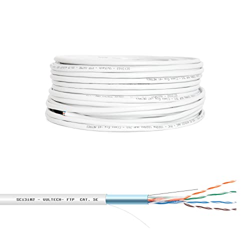[ Conduttori resistenti in alluminio e rame con tracciatura (CCA) ] Realizzato con conduttori CCA (Copper Clad Aluminum) che assicurano un ottimo compromesso tra flessibilità, durata e prestazioni. La struttura a 4 coppie cablate + filo di massa permette piegature ripetute senza rischio di danneggiamenti, prolungando la vita del cavo anche in applicazioni complesse.