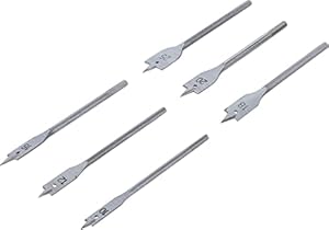 BGS DIY 50796 Flachfräsbohrer-Satz 6-tlg.