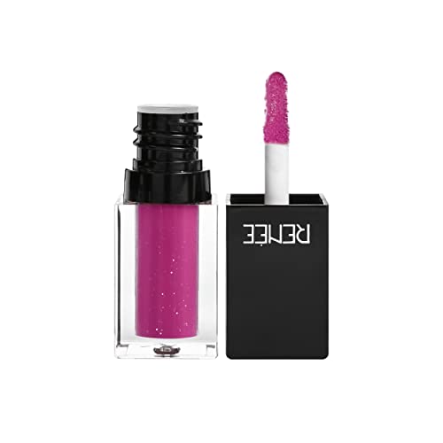 Image of RENEE See Me Shine Lip Gloss - Play That Plum 2.5ml, Glossy, Non Sticky & Non Drying Formula, Long Lasting Moisturizing Effect, Compact and Easy to Carry
