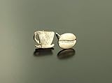  Ohrstecker Kaffee Tasse Bohne Kaffeebohne rosé golden Ohrringe Stecker