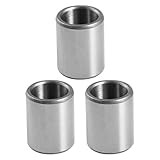 UKCOCO Douilles de Guidage en Acier 3 Pcs Manchon 15x20x25 Mm Palier Lisse Bague de Précis...