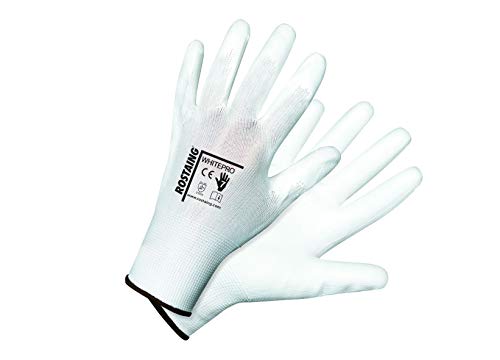ROSTAING WHITEPRO/IT09 Gants Spécial Peinture, fins., Blanc, 09