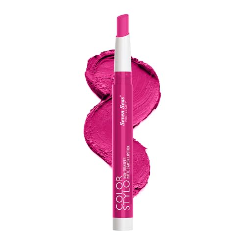 Image of Seven Seas Color Stylo NonTransfer Matte Lipstick | Matte Finish Crayon Lipstick | Waterproof | Long Lasting | Lasts Up to 24 hours(Blush)