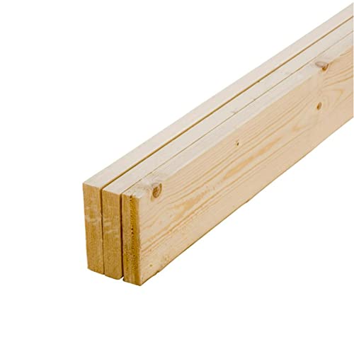 Lot de 3 planches sapin brut égalisé 2400 x 96 x 21 mm - PEFC 70%