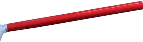 Miniatura 7 de Bastón plegable de movilidad de aluminio para ciegos (se pliega hacia abajo 4 secciones), bastón blanco para niños, mango azul