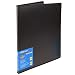 Itoya ProFolio Evolution 9x12 Black Photo Album Book with 48 Pages - Protective Plastic Sleeves for Safe Document Storage