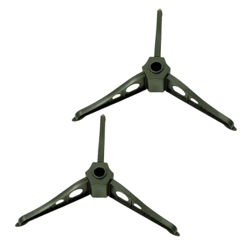Cabilock 2pcs Christmas Tree Stand Base Xmas Tree Bracket for Home Stability Easy Assembly for Holiday Decor