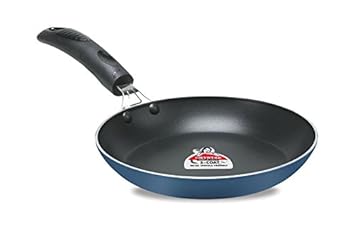Crystal Aluminium Induction Base Non-Stick Taper Fry Pan, Multicolor