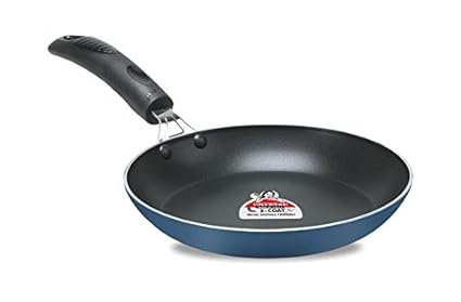 Crystal Induction Base Non-Stick Aluminium Taper Fry Pan, 280 mm, Multicolour