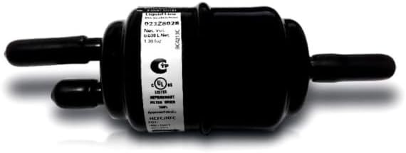 Danfoss 023Z8028 DCL 032SX2/3MM Filter Drier, 2 inlet Connections 1/4 in ODF 1/4 in ODM, 1 Outlet connection 3mm Unidirectional Industrial Pack